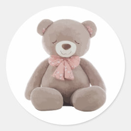 ベアーピンク ラウンドシール