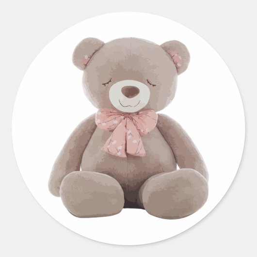 ベアーピンク ラウンドシール (正面)