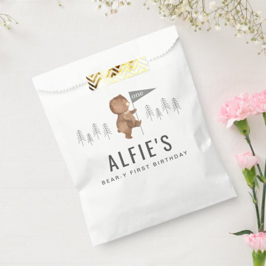 ベアーフォレストファースト誕生日 フェイバーバッグ (封をした状態)