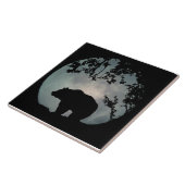 ベアーフルムーンアートタイル タイル (側面)