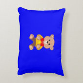 ベアーブルー アクセントクッション (裏面(縦))