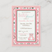 ベアーベアーガールリマインダーノーテカード エンクロージャーカード (裏面)