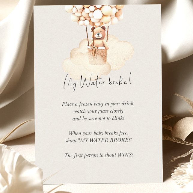 ベアーベイビーシャワーゲーム私の水が壊れた (クリエイターアップロード済み)