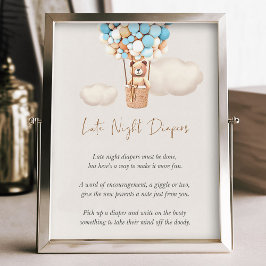 ベアーベイビーシャワーゲーム – 深夜おむつ