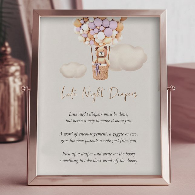 ベアーベイビーシャワーゲーム – 深夜おむつ (クリエイターアップロード済み)