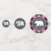 ベアーベイビーシャワーピンク コンフェッティ (正面)