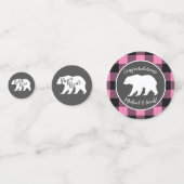 ベアーベイビーシャワーピンク コンフェッティ (裏面)