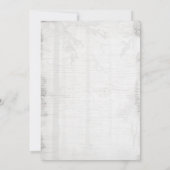 ベアーベイビーシャワー招待状ボーイアドベンチャーシャワー 招待状 (裏面)