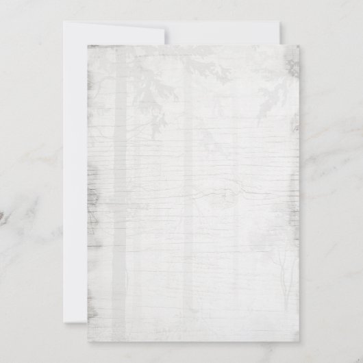 ベアーベイビーシャワー招待状ボーイアドベンチャーシャワー 招待状 (裏面)