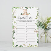 ベアーベイビーシャワーABCのレースゲーム (スタンド正面)