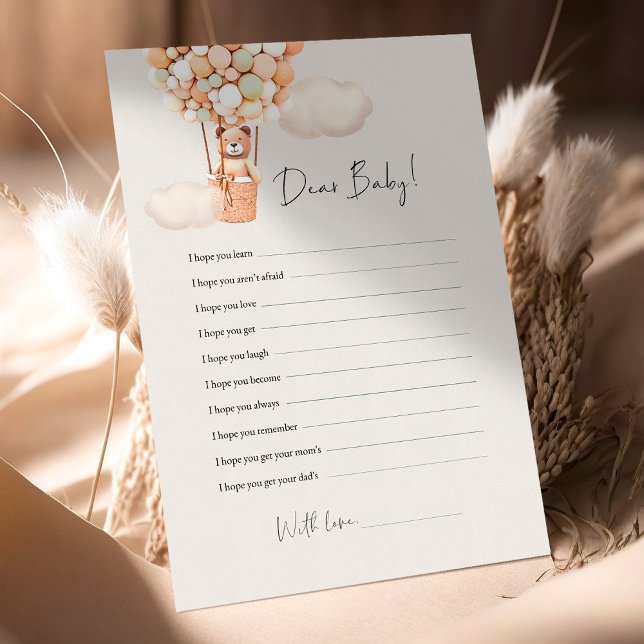 ベアーベビーシャワーゲーム – 親愛ベビー (クリエイターアップロード済み)