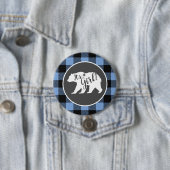 ベアーベビーシャワーボーイブルー 缶バッジ (インサイチュ)