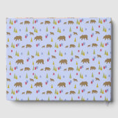 ベアーベビーシャワー男の赤ちゃん向けゲストブック ゲストブック (裏面)