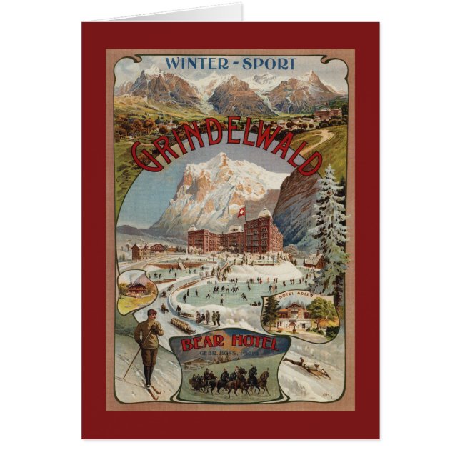 ベアーホテルプロモーションポスターの表示 (正面)