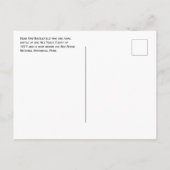 ベアーポーバトルフィールド、ネズペルチェヒストリカルパーク ポストカード (裏面)