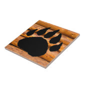 ベアーポープリントとログ タイル (側面)