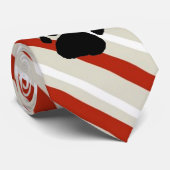 ベアーポープリントタイ ネクタイ (ロール)