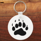 ベアーポープリント キーホルダー (正面)