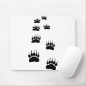 ベアーポープリント マウスパッド (マウス)