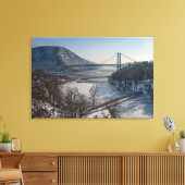 ベアーマウンテンブリッジ キャンバスプリント (インサイチュ (リビング))