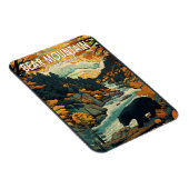 ベアーマウンテン州パークニューヨークトラベルヴィンテージ マグネット (右側)