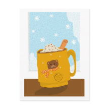 ベアーマグ・ココアの冬の日