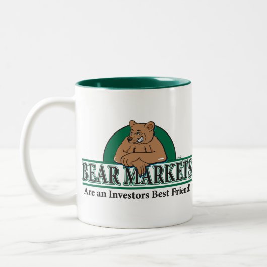 ベアーマーケッツ最高のアーズ ツートーンマグカップ (左)