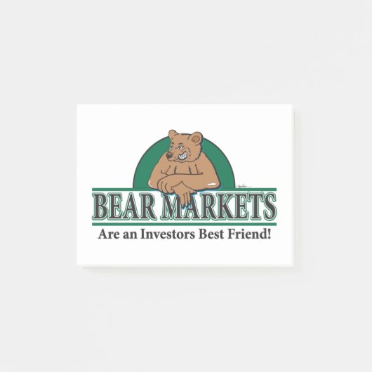 ベアーマーケッツ最高のアーズ ポストイット (正面)