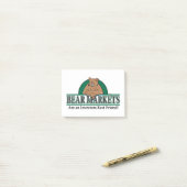 ベアーマーケッツ最高のアーズ ポストイット (デスク上)