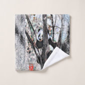 ベアーモデル：パンダライフ01-03 バスタオルセット (ウォッシュタオル)