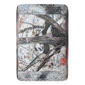 ベアーモデル：パンダライフ01-03 バスマット (正面縦)