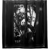 ベアーモデル：パンダライフ01-04 シャワーカーテン (正面)