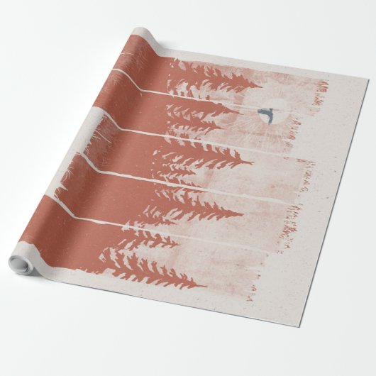 ベアーラバー動物愛好家ギフト |ベアーラバーデザイン ラッピングペーパー (アンロールド)