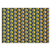 ベアーラブカップルLGBTレインボー国旗 テーブルクロス (正面(横))