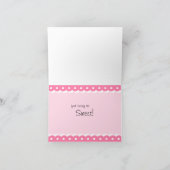 ベアーリトルベイカーカスタムカード サンキューカード (内部)