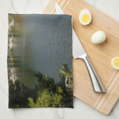 ベアーレイクアットロッキーマウンテン国立公園 キッチンタオル (四つ折り)