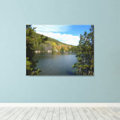 ベアーレイクアットロッキーマウンテン国立公園 キャンバスプリント (インサイチュ (ウッドフロア))