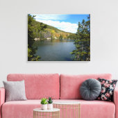 ベアーレイクアットロッキーマウンテン国立公園 キャンバスプリント (インサイチュ (リビング))