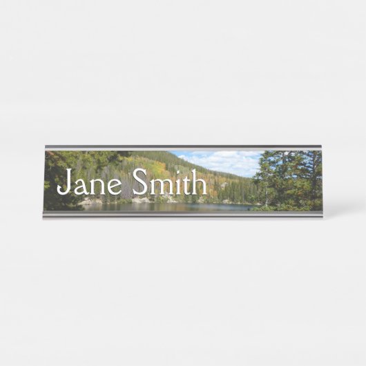 ベアーレイクアットロッキーマウンテン国立公園 デスクネームプレート (正面)