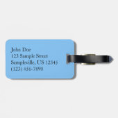 ベアーレイクアットロッキーマウンテン国立公園 ラゲッジタグ (裏面横)