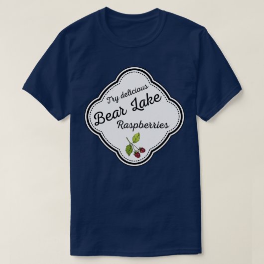 ベアーレイクユタラズベリーTシャツ Tシャツ (デザイン正面)