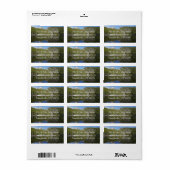 ベアーレイクリフレクションI ラベル (フルシート)