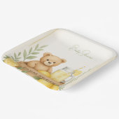 ベアーレモンベビーシャワープレート ペーパープレート (傾斜あり)