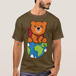 ベアーワールドバックパッカーオトラベラー Tシャツ