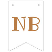 ベアー月数の最初の誕生日 バンティングフラッグ (第2の旗)