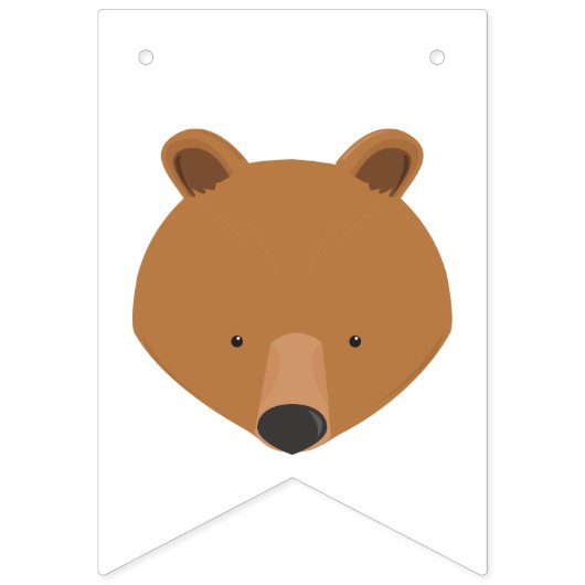 ベアー月数の最初の誕生日 バンティングフラッグ (第1の旗)