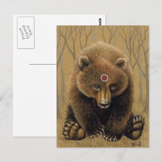 ベアー氏 ポストカード (正面/裏面)