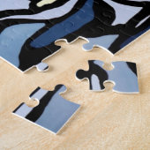 ベアー絵画ズパズル- Tribal Bear Artパズル ジグソーパズル (側面)