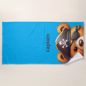 ベアー船長 ビーチタオル (正面)