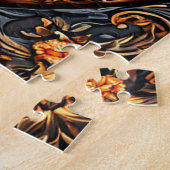 ベアー華美フローラ ジグソーパズル (側面)